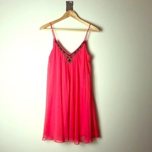 Pink summer dress